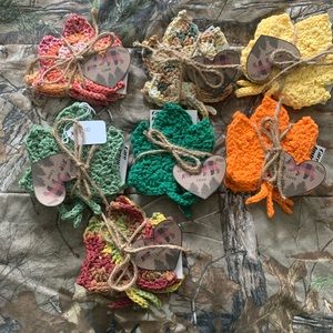 Handmade Leaf Coasters